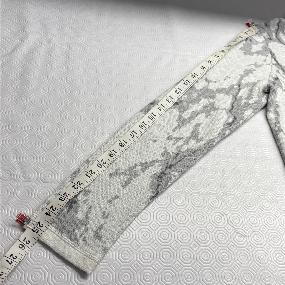 Rachel Zoe Full Zip Sweater Grey Medium - Picture 9 of 10